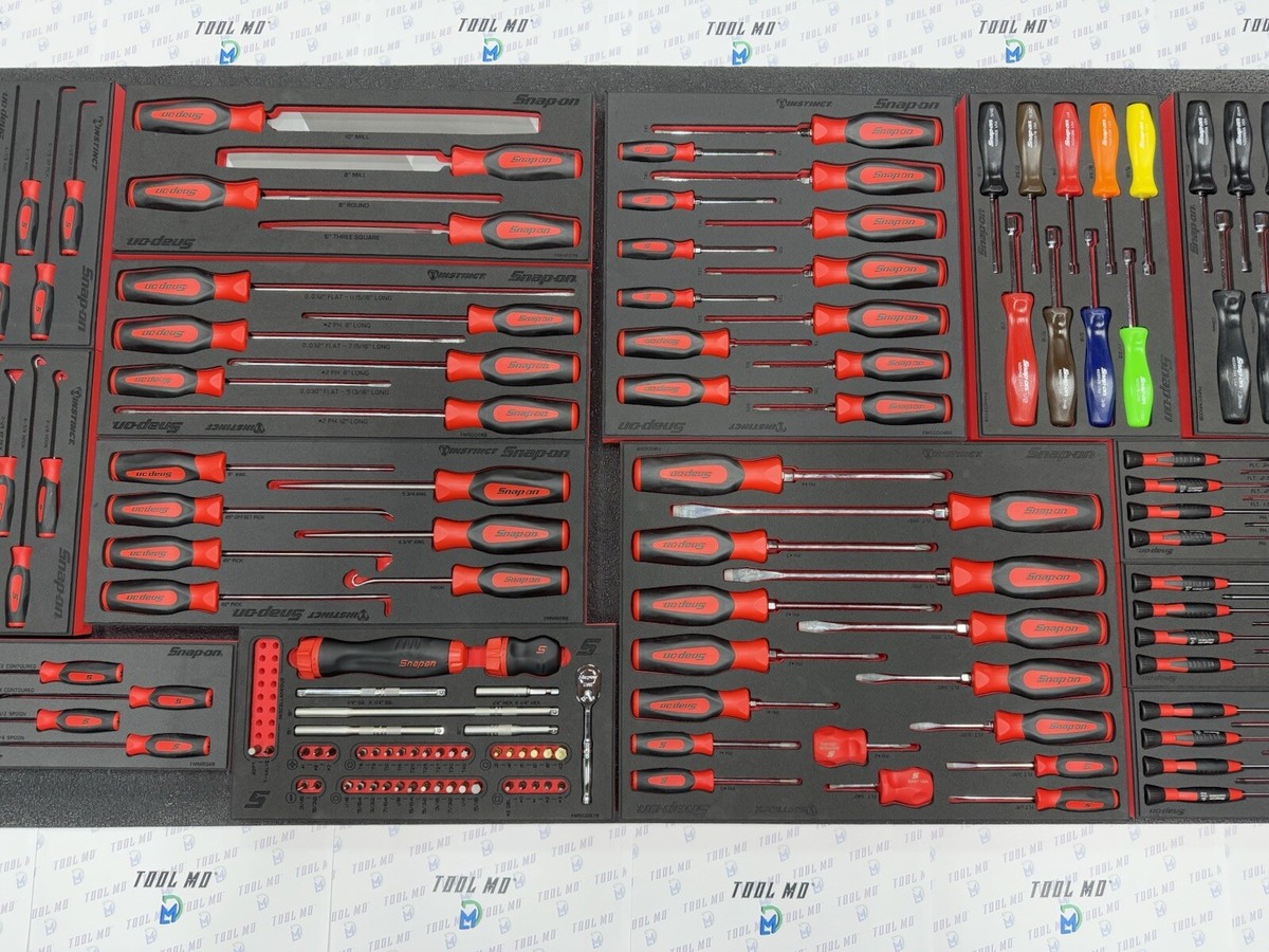 Snap-on Tools NEW 143-Piece Cloud 9 Ultimate Screwdriver Drawer