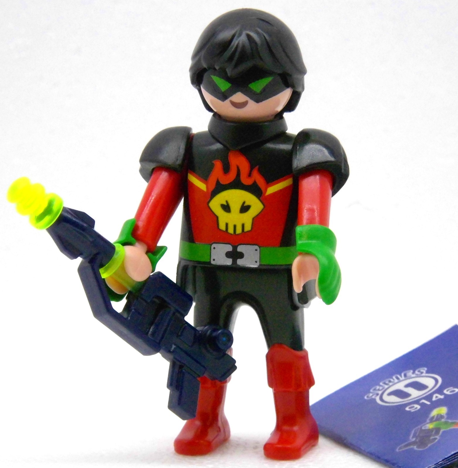 Superhero Punisher Playmobil Figures 11 Boys 9146 to Skull Weapon Mask Space