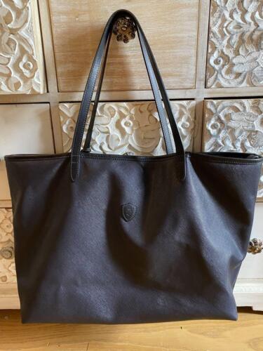 Fellisi Tote Bag Navy Saffiano Blue - Picture 1 of 9