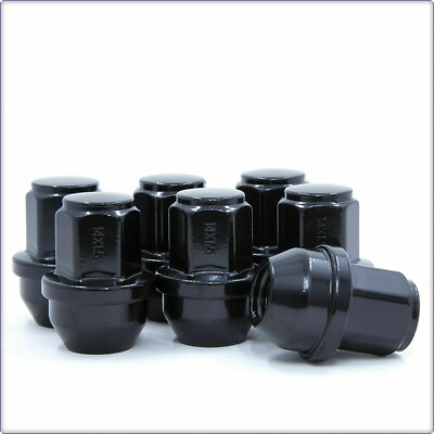 24x SCHWARZ RADMUTTER FÜR FORD EXPEDITION F-150 LOBO NAVIGATOR 2015 - 2020