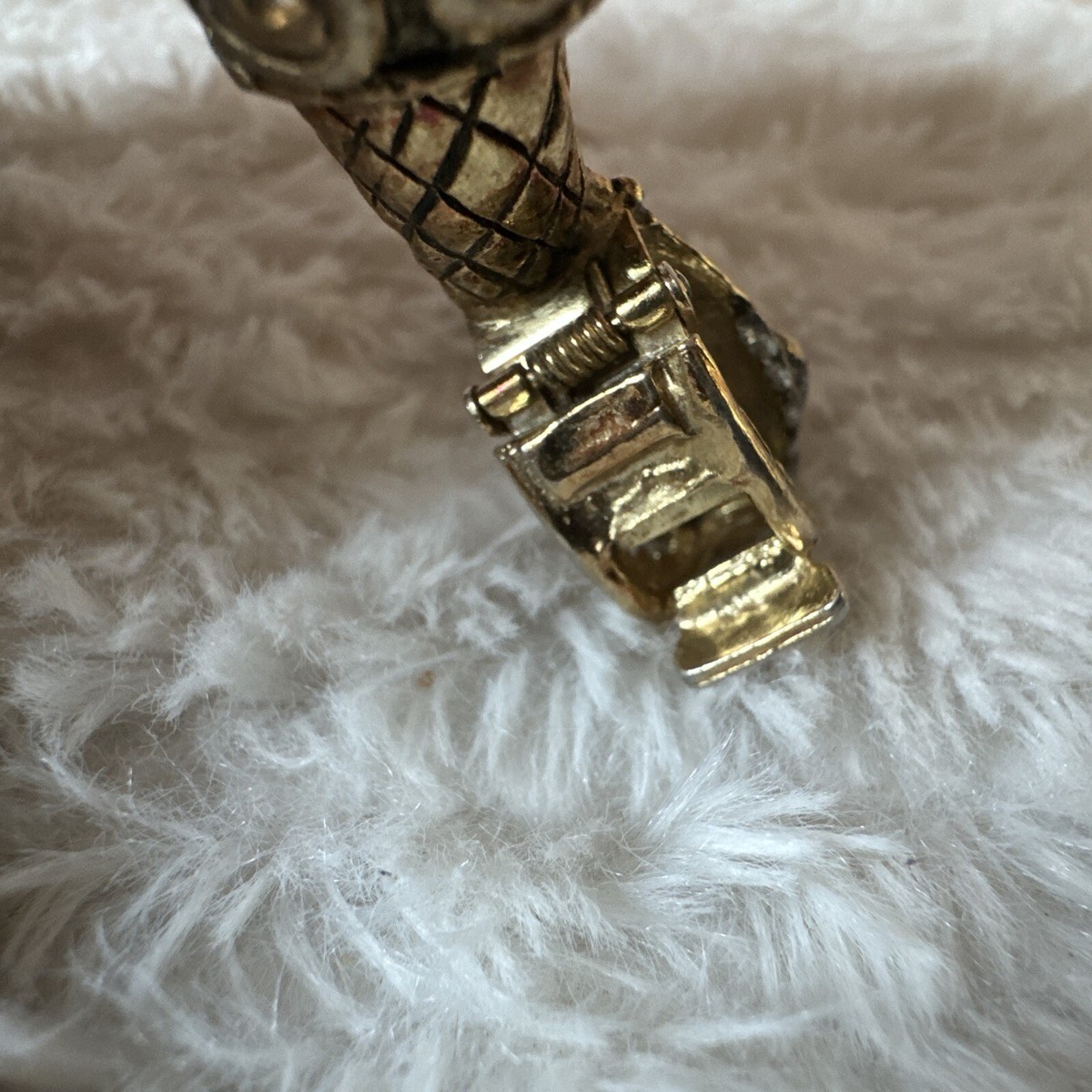 VINTAGE WHITING & DAVIS GOLD ADJ MESH SNAKE Necklace / Belt 41” | eBay