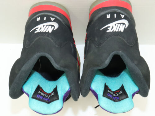 Nike 23 Jordan 5 Retro Top 3 Fire Red Metallic Grape High Top Sneaker Gr. 5,5Y - Bild 18 von 19