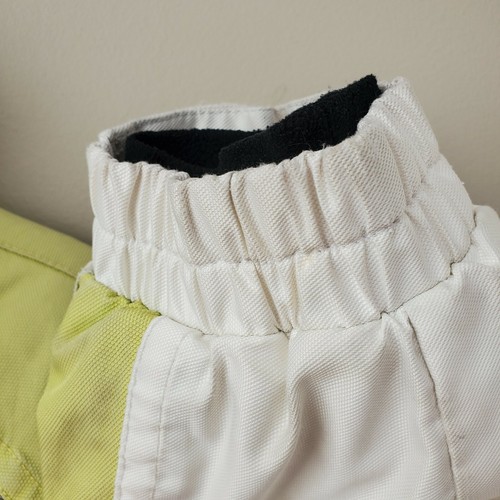 Couloir Womens Ski Coat Jacket Insulated Hidden Hood Green/White Size 10 - Picture 9 of 10