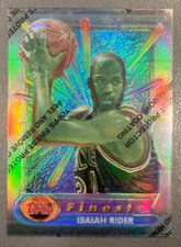 ISAIAH RIDER 1994-95 TOPPS FINEST REFRACTOR - 141