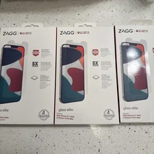 Zagg Invisible Shield Elite Glass Screen Protector iPhone 13 Pro Max