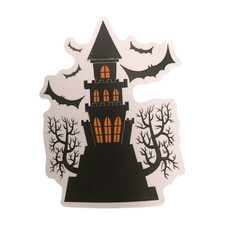 Haunted House Halloween Sticker