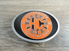 Hy-Capacity Humboldt Iowa 1990 Limited Edition Belt Buckle