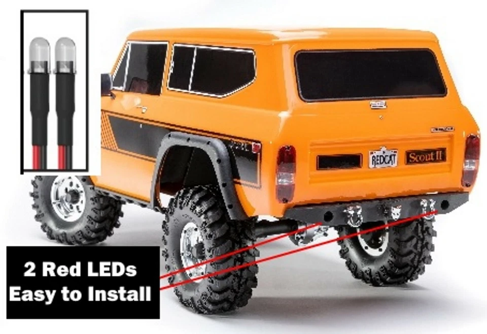 Redcat Racing Gen8 Scout II LED Light Set 4W2R 5mm JR JST - Image 3 of 4