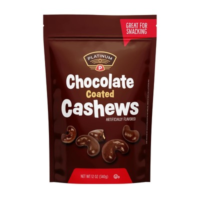 Platinum - Chocolate Coated Cashews 12 oz Resealable Pouch | Chocolate Candy ...