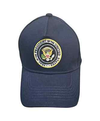 United States President Seal Presidential Navy Blue Eagle Embroidered Cap
