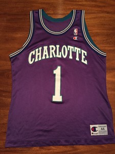 muggsy bogues purple jersey