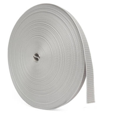 BAUHELD  6m 50m Rolladengurt 23mm 14mm Rolladen Gurtwickler Gurt Grau Weiß Beige