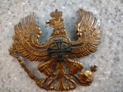 #ad #ad WWI German brass eagle helmet insignia Antique Designer Gift $53.33