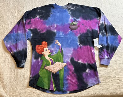 2022 Disney Halloween Hocus Pocus TONIGHT WE FLY Adult Spirit Jersey Small- NWT