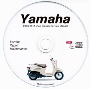 Yamaha 2006-2011 Vino Classic Service Manual FREE CONUS shipping | eBay