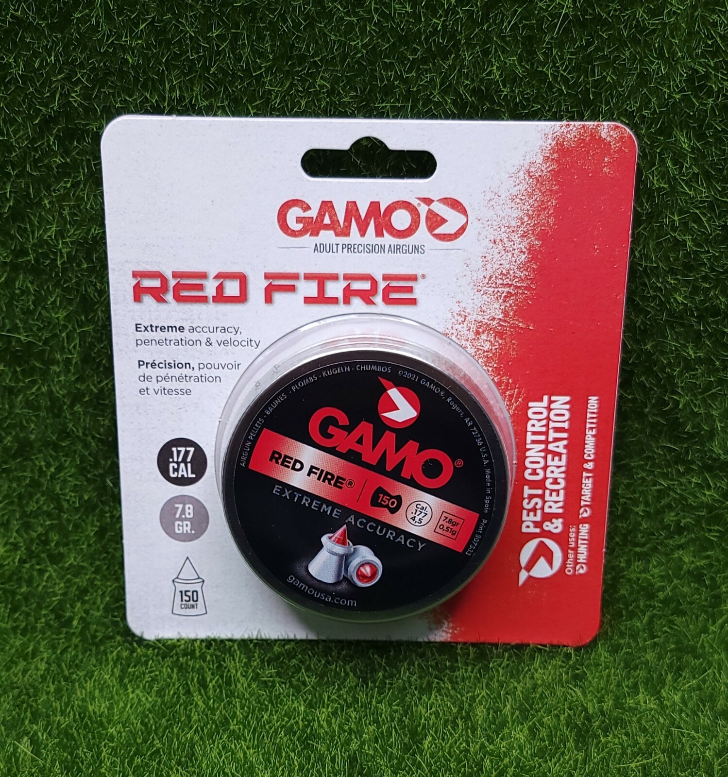 Gamo Red Fire .177 Caliber Diamond Shape Tip Pellet (150 count) -  6322701-C54 | eBay