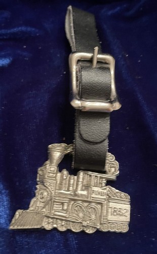 St. Paul & Pacific R. R. # 1862 Pioneer WATCH FOB. NEW Silver In Color.