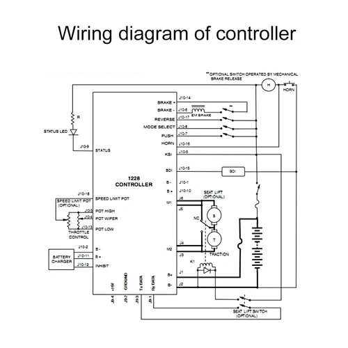 24V 110A 1228-2908 Permanent Magnet DC Motor Controller for Curtis Pallet Jack/ - Picture 12 of 12