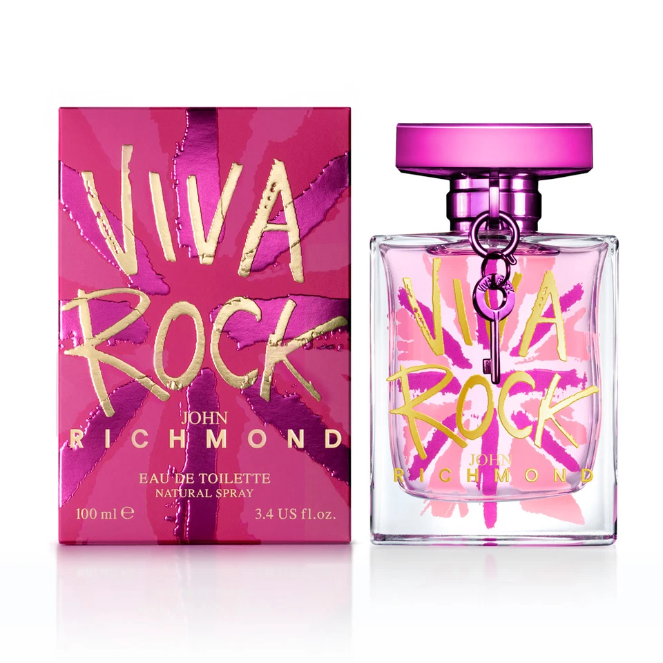 John Richmond Viva Rock Eau De Toilette 100 ml Spray Original Sigillato - Photo 1/1