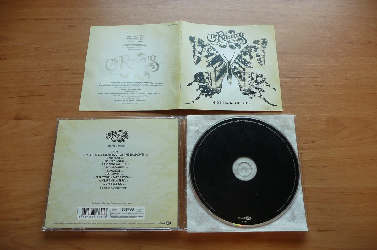 CD THE RASMUS - HIDE FROM THE SUN / PLAYGROUND MUSIC 2005