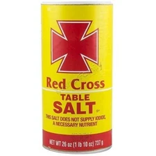 Red Cross Table salt 26 oz pack of 3