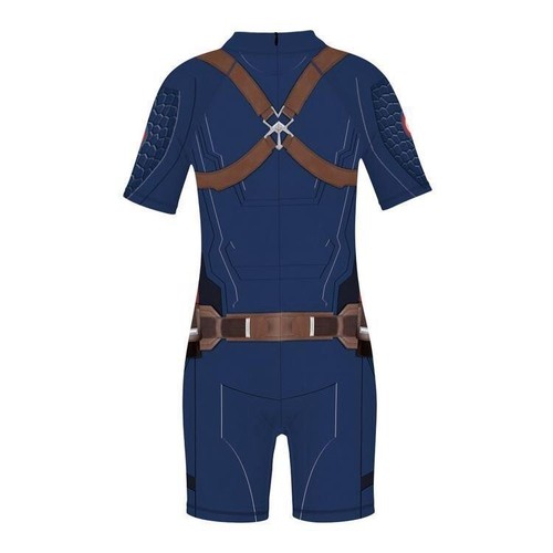 Children's Unisex 3D Printing One-Piece Swimsuit Short Sleeve Swimsuit Wetsuit - Picture 11 of 35