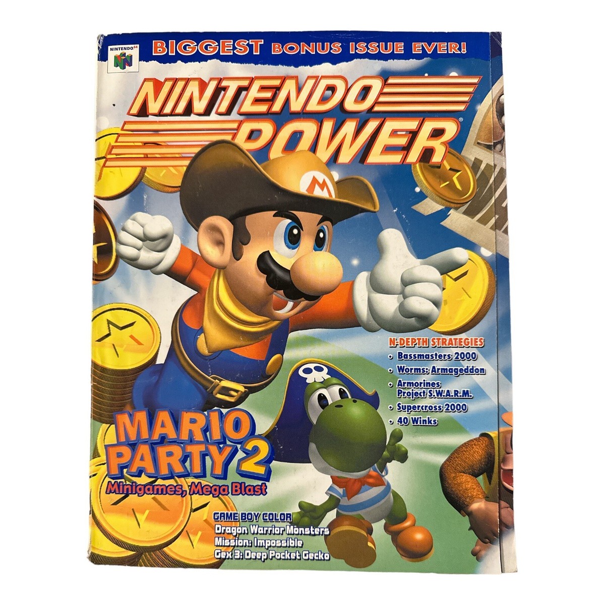 Nintendo Power Magazine, January 2000, Vol. 128, with poster