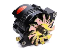 Powermaster 100 Amp 16V Black Race Alternator for GM CS121 | 8066
