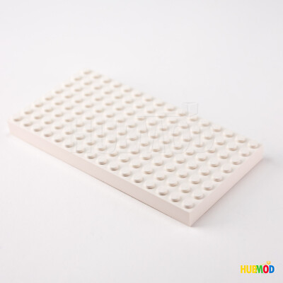 Genuine LEGO White 8x16 Stud 4204 Building Brick Block Thick Plate Baseplate