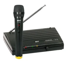 SKP PRO AUDIO VHF-695 Single Channel VHF Wireless Handheld Microphone System