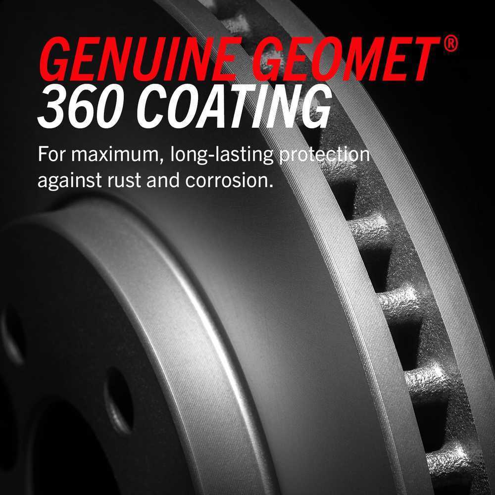 Disc Brake Rotor-Rear Genuine Geomet Coated Rotor Power Stop