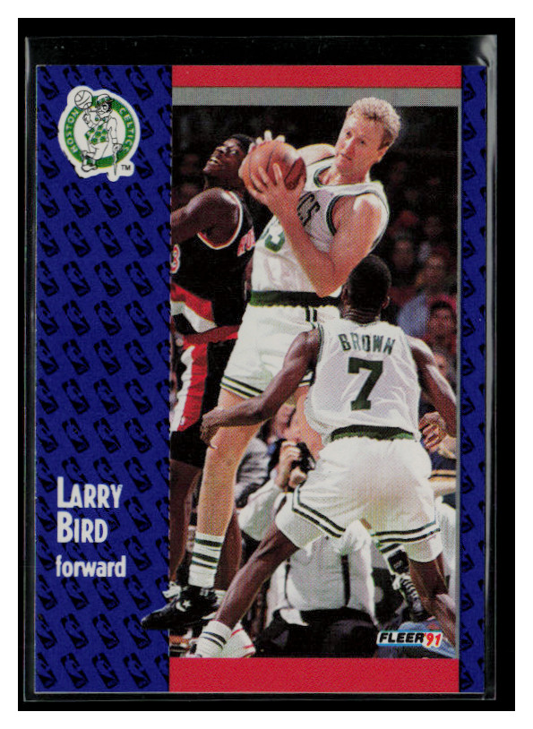 1991 Fleer #8 Larry Bird