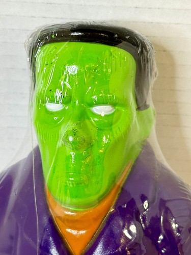 Frankenstein Light Topper 9" 1995 Blow Mold Plastic New General Foam Plastics - Picture 4 of 4