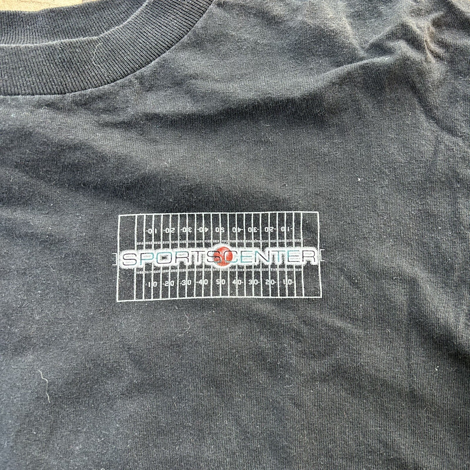 2000s Y2K ESPN Sportscenter TV show promo shirt Gem