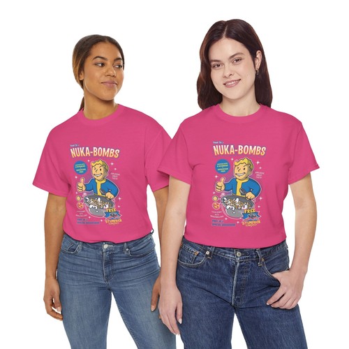 Fallout T-Shirt | Vault Boy Shirt | Nuka-Bombs Shirt | Nuka - Bombs Shirt - Picture 30 of 37