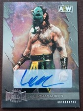 2022 AEW Luchasaurus Skybox AUTO Base Upper Deck Metal Universe Mint #81103