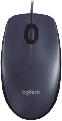Logitech M90 Maus 1000DPI Schwarz B-WARE! Guter Zustand, nur die OVP beschädigt.