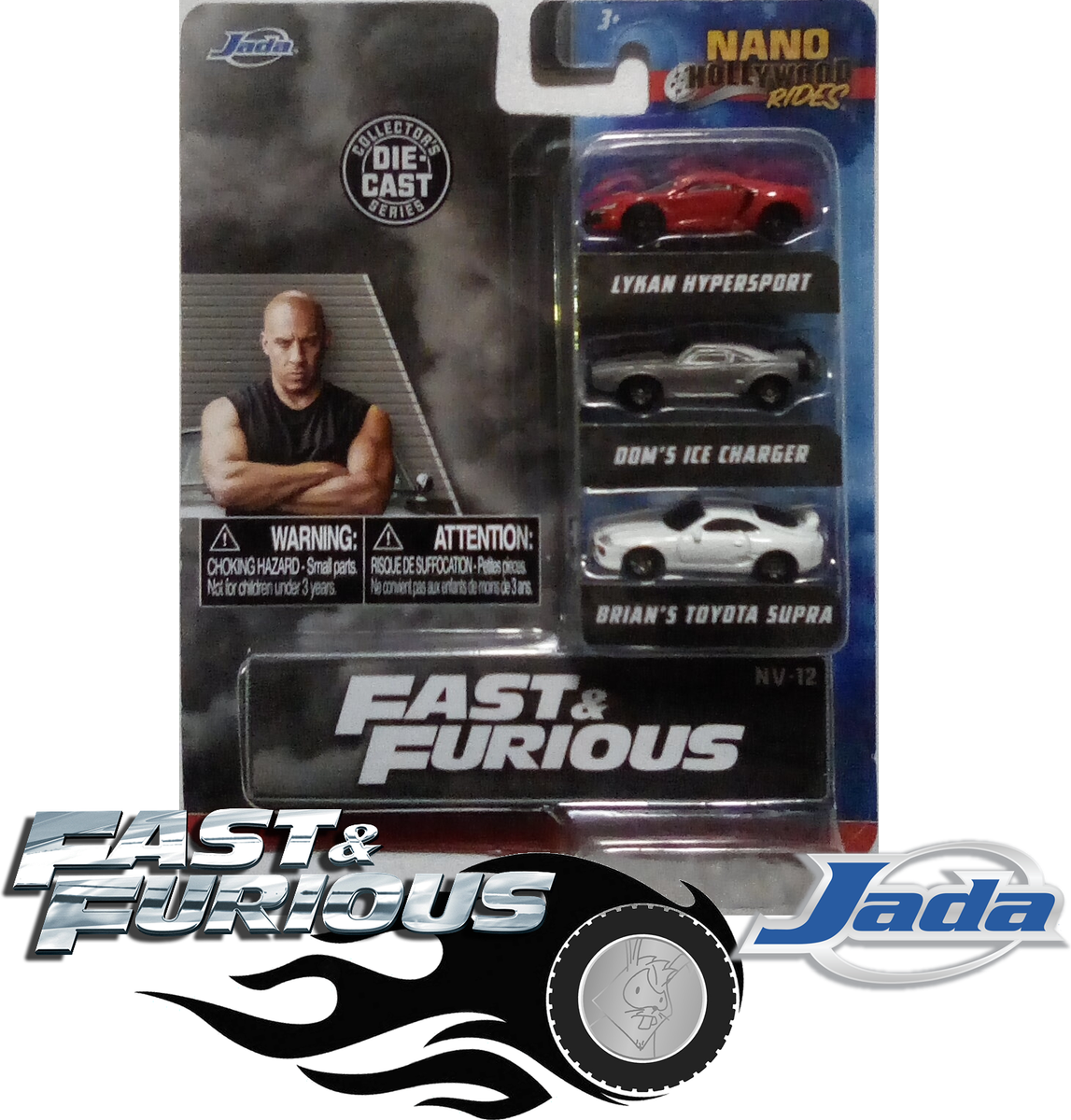Fast & Furious NV-12 - Diecast NANO 3-Pack - Jada Toys | eBay