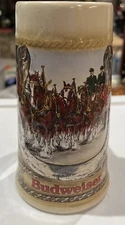 Vintage Anheuser Busch BUDWEISER Collectors Stein Staffel Stoneware West Germany