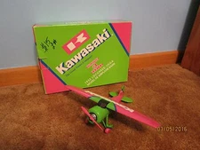 Kawasaki 1932 Lockheed Vega Die Cast Airplane Bank By Spec Cast
