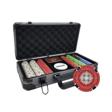 MRC POKER 300PCS 14G PRESTIGE PRO POKER CHIPS SET WITH DELUXE CASE