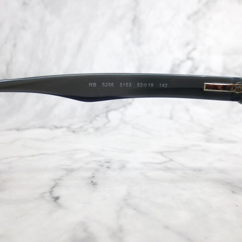 Ray-Ban RB5286 5153 Eyeglasses Blue Gray Full Rim Rectangular Frames 53-18-140 - 第 9/10 張圖片