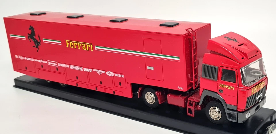 Coches antiguos Eligor 1/43 Iveco Ferrari F1 Team Transporter Diecast modelo camión  Foto 3 de 4