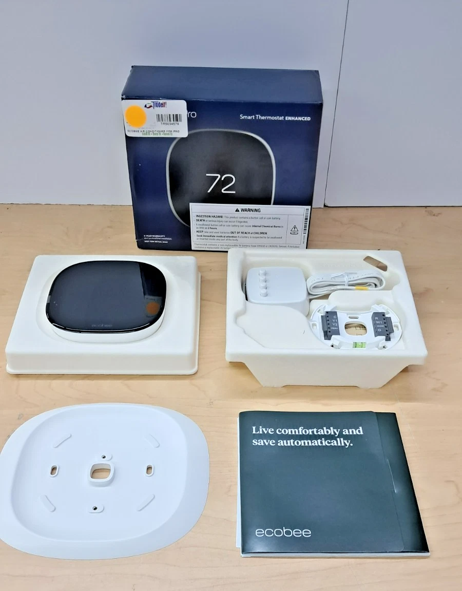 Ecobee for Pro Smart Thermostat Enhanced (OPEN BOX)