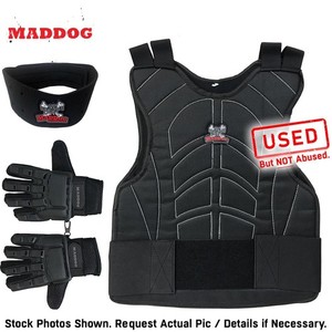 CLEARANCE Maddog Paintball Airsoft Protective Combo Black LXL