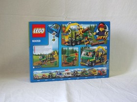 LEGO City Logging Truck 60059 219 Pcs 2 Minifigs 2014 New Sealed from Japan