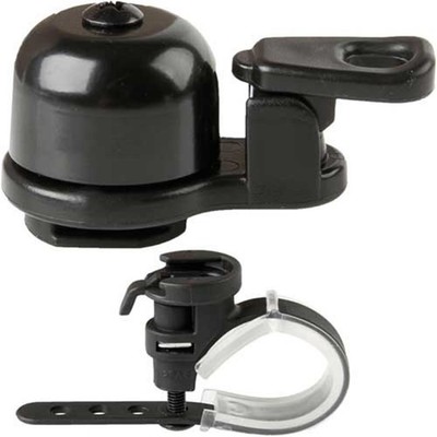 Messingschlager Glocke BELLA SUPER-MINI, M-WAVE, Messing, Ø=23mm, schwarz