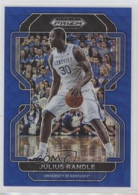 2022-23 Panini Prizm Draft Picks Blue Wave Prizm 59/249 Julius Randle #29 17w0