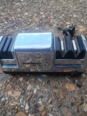 Chefs Choice Knife Sharpener Chrome Diamond Hone Sharpener 100