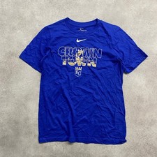 Kansas City Royals Nike T-Shirt Boys Large MLB Crown Town Graphic Tee, Blue